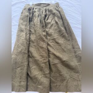 New not perfect linen sion skirt
